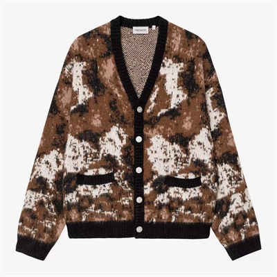 Carhartt WIP Merton Cardigan Wild Dog Jacquard