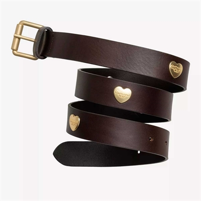 Carhartt WIP Tylor Belt Leather Tobacco / Gold