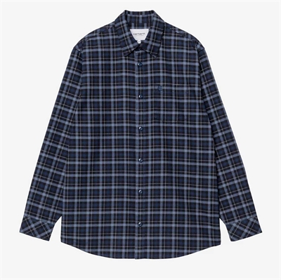 Carhartt WIP Widmark Shirt l/s Check / Jupiter