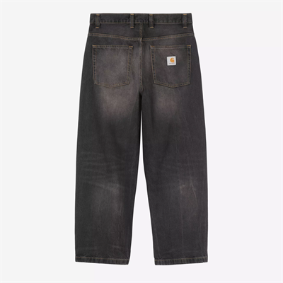 Carhartt WIP Brandon Pant Black Tobacco Used Wash
