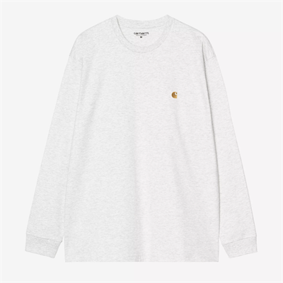 Carhartt WIP Chase T-shirt l/s Ash Heather / Gold