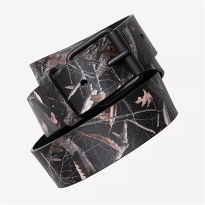 Carhartt WIP Camo Feather Tree Belt Leather Black