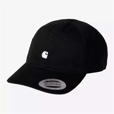 Carhartt WIP Madison Logo Cap Black / White