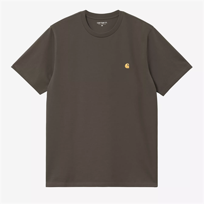 Carhartt WIP Chase T-shirt Shungite / Gold