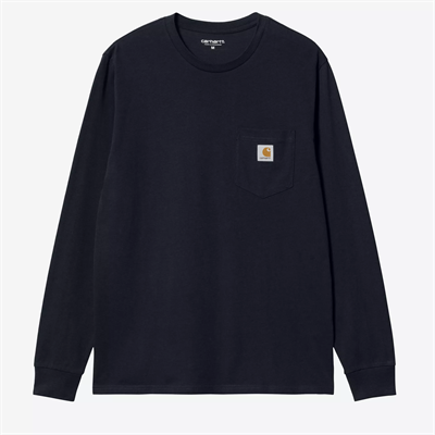 Carhartt T-shirt Pocket l/s Dark Navy