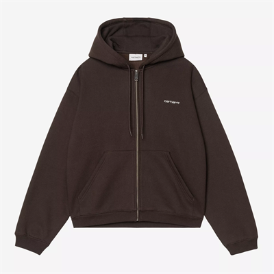 Carhartt WIP Hooded Ebbert Jacket Tobacco / White