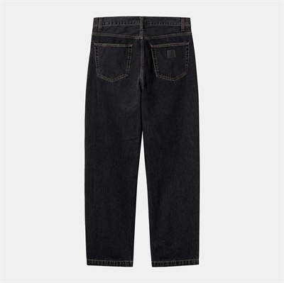 Carhartt WIP Pants Aaron Black Stone Washed