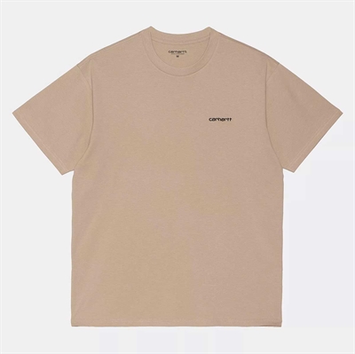 Carhartt WIP T-shirt Script Embroidery s/s Wall / Black