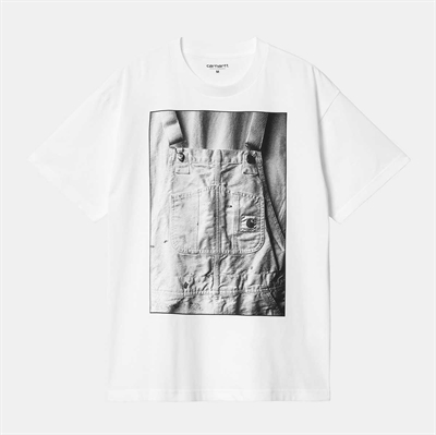 Carhartt WIP T-shirt BIB overall s/s White