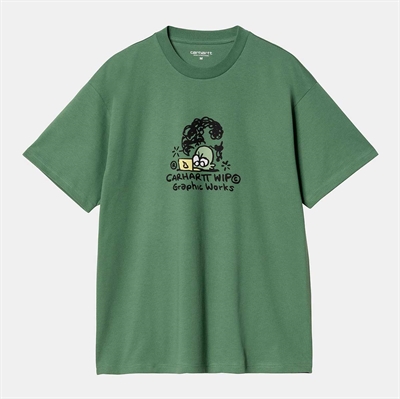 Carhartt WIP T-shirt Graphic Works s/s Duck green