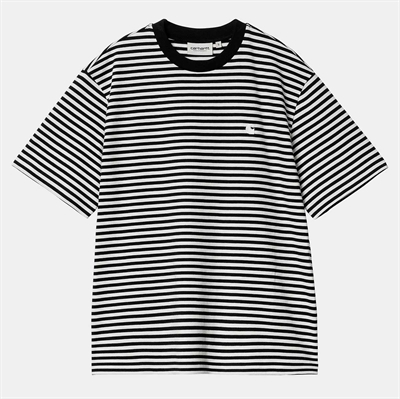 Carhartt WIP T-shirt s/s Verner Stripe Black / Wax