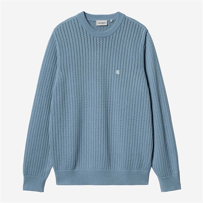 Carhartt WIP Sweater Calen Misty Sky