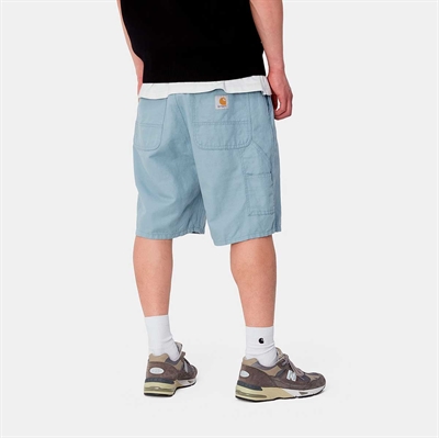 Carhartt WIP Shorts Walter Single Knee Misty Sky Rinsed