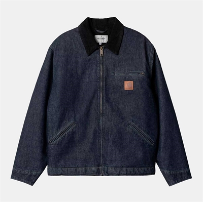 Carhartt WIP Jacket OG Detroit Blue / Black rinsed