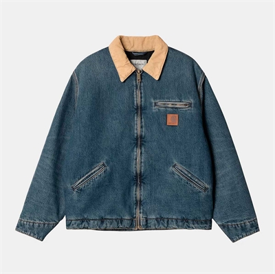 Carhartt WIP Jacket OG Detroit Blue / Dusty H Brown Used Wash