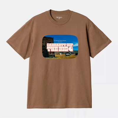 Carhartt WIP T-shirt Greatest Flicks Coconut