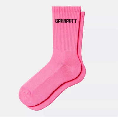 Carhartt WIP Lumo Socks Industry Pink / Black