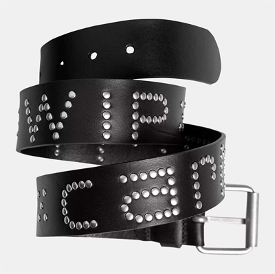 Carhartt WIP Script belt Studs Black / Silver