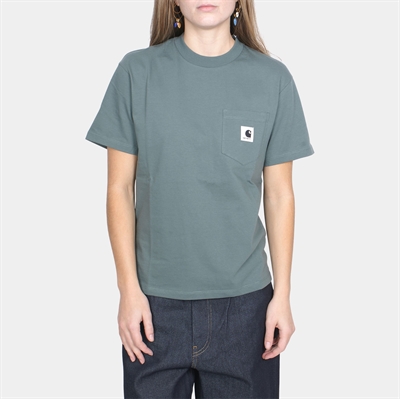 Carhartt WIP T-shirt Pocket W Velvet Green