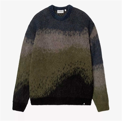 Carhartt WIP Tinley Sweater Tinley Stripe, Jupiter