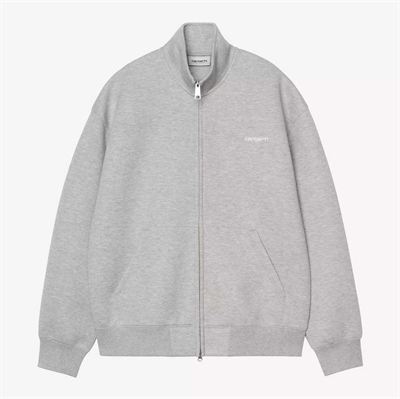 Carhartt WIP Sweat Jacket Alda Zip Grey Heather/White
