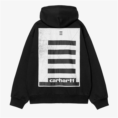 Carhartt WIP Hooded Archive Lines Jacket Black