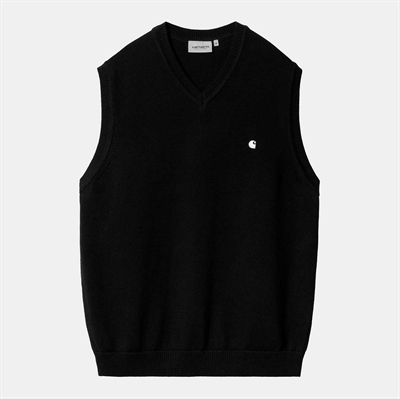 Carhartt WIP Sweater Vest Madison Black / Wax