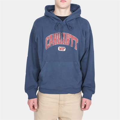 Carhartt WIP Hooded Library Sweat Ink Garment Dyed