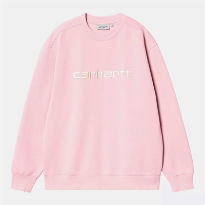 Carhartt WIP W´ Carhartt Sweat Air Pink / Wax