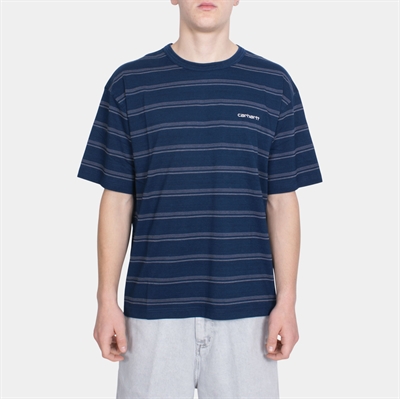 Carhartt WIP Matti T-shirt s/s Blue / Phlox Indigo Overdyed
