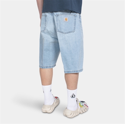 Carhartt WIP Landon Shorts Blue Heavy Worn Bleached