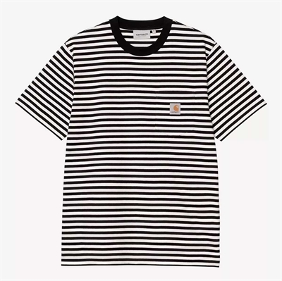 Carhartt WIP Ezra Pocket T-shirt s/s Black / Wax
