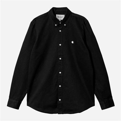 Carhartt WIP Shirt Madison l/s Black/Wax