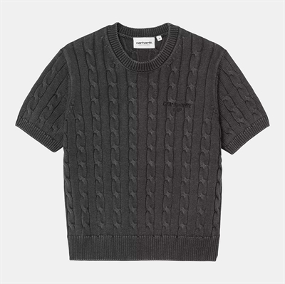 Carhartt WIP W Carter Knit T-shirt Black Dyed