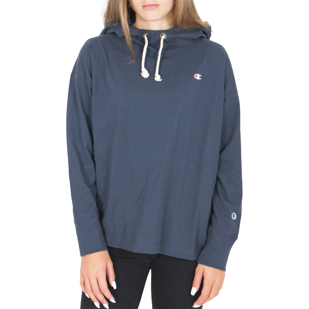 champion hooded t shirt