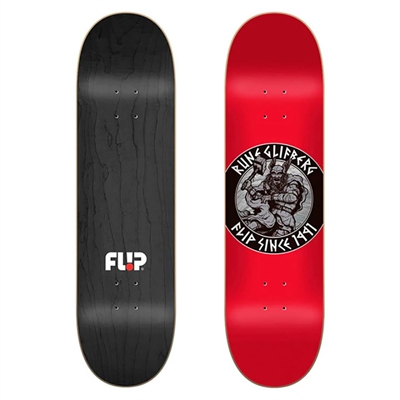 Flip Skateboards Deck Glifberg Thor Red 8,5