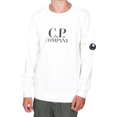 C.P. Company Sweatshirt Gauze White