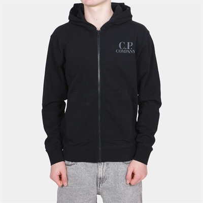 C.P. Company Jr. sweatshirt zip hoodie Black