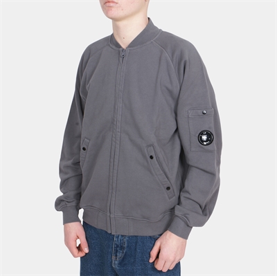 C.P. Company Jr. sweatshirt zip antrazite grey