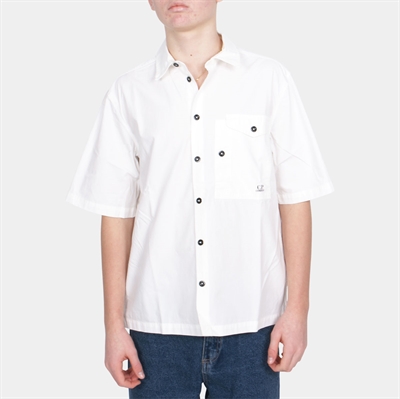 C.P. Company Jr. shirt gauze white