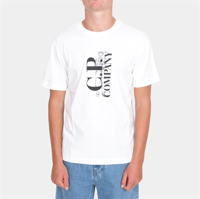 C.P. Company Jr. t-shirt gauze white CSM00L