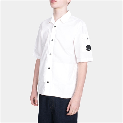C.P. Company Jr. Shirt Gauze White