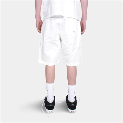 C.P. Company Jr. Shorts Gauze White
