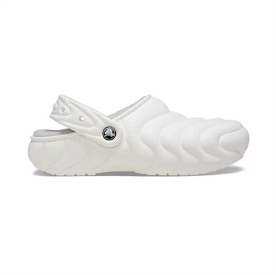 Crocs Classic Lined overpuff clog Hvid