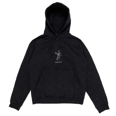 Dancer Hoodie Diamond Stitch Black