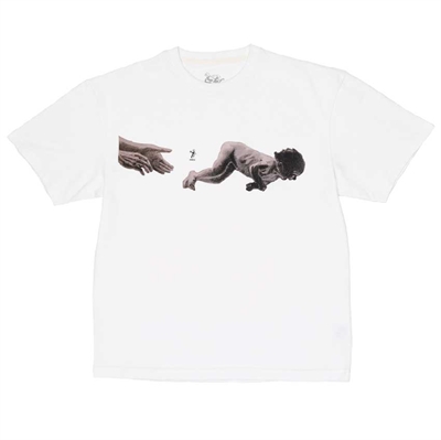 Dancer T-shirt "The World is yours" White