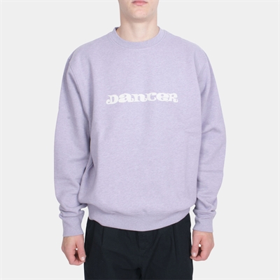 Dancer 70\'s Logo Crew Sweat Reddish Grey
