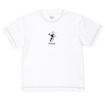 Dancer T-shirt OG Logo White / Black Stitch