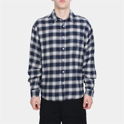 Dancer Flannel Shirt Navy