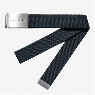 Carhartt WIP Belt Clip Chrome Deep Night
